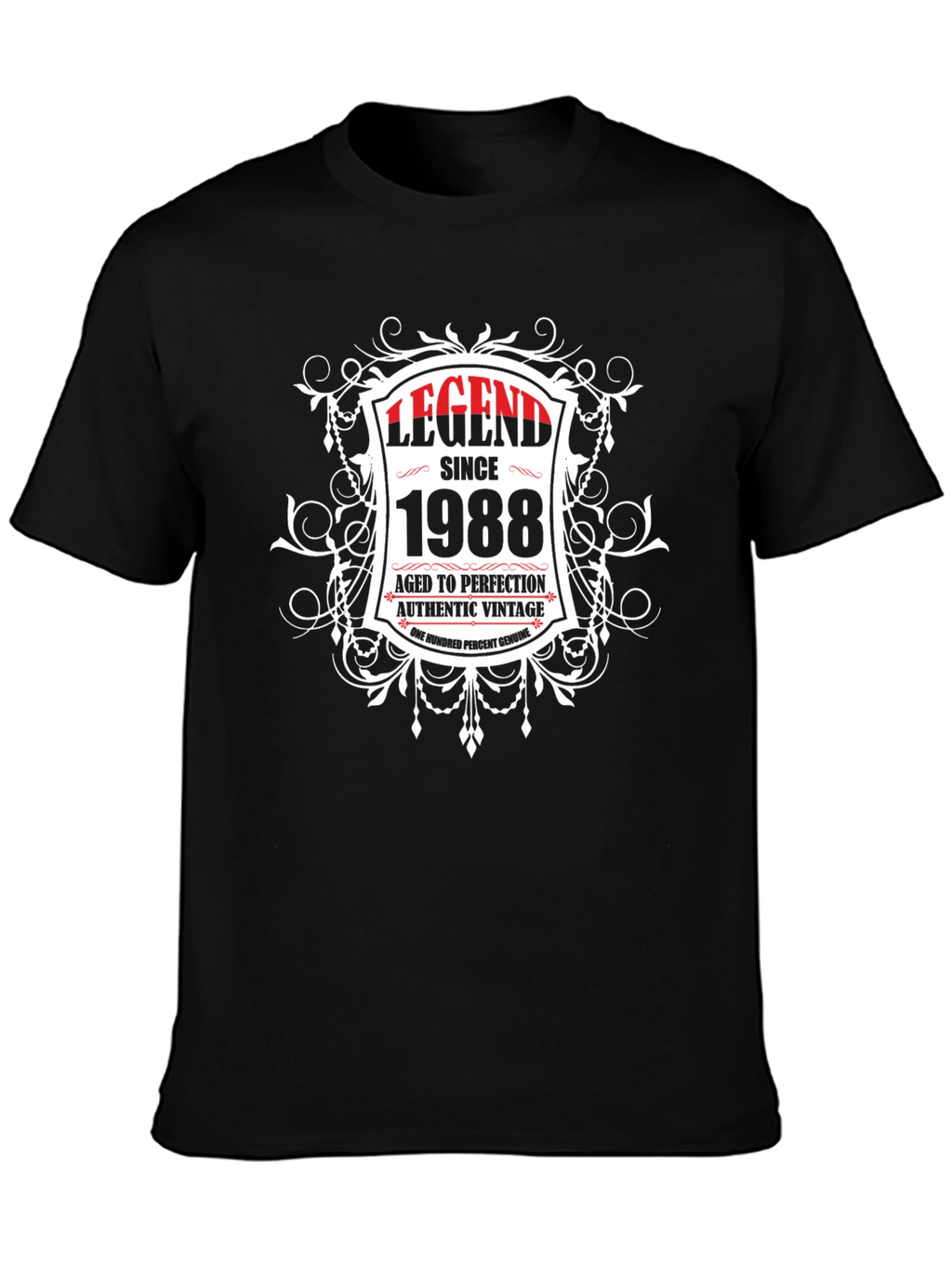 Legend Since 1988 Black T-Shirt