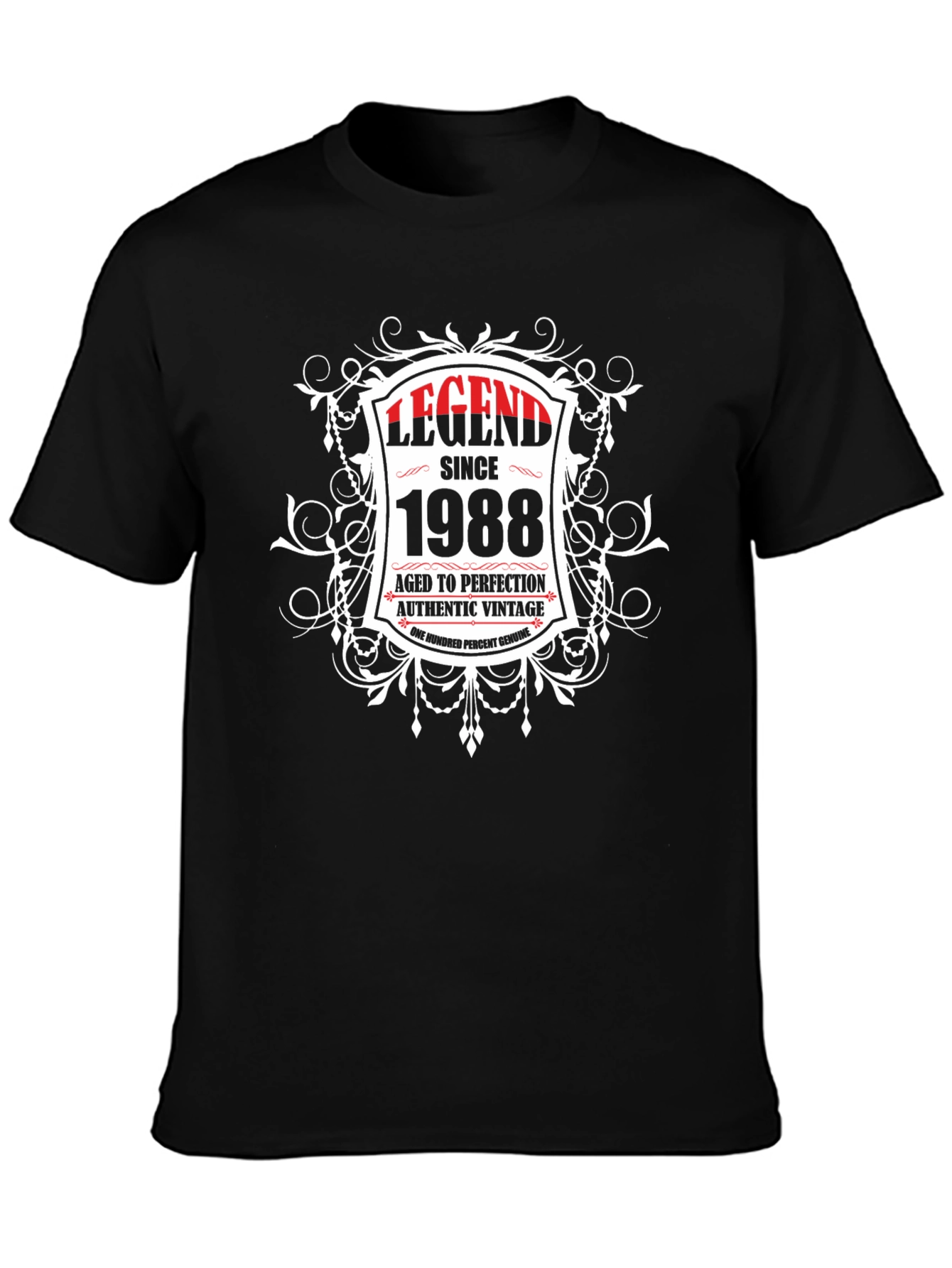 Legend Since 1988 Black T-Shirt