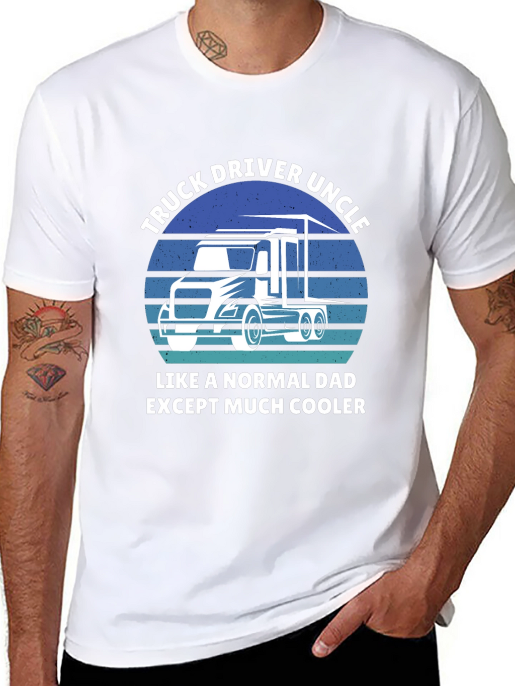 Truck Driver Uncle T-Shirt