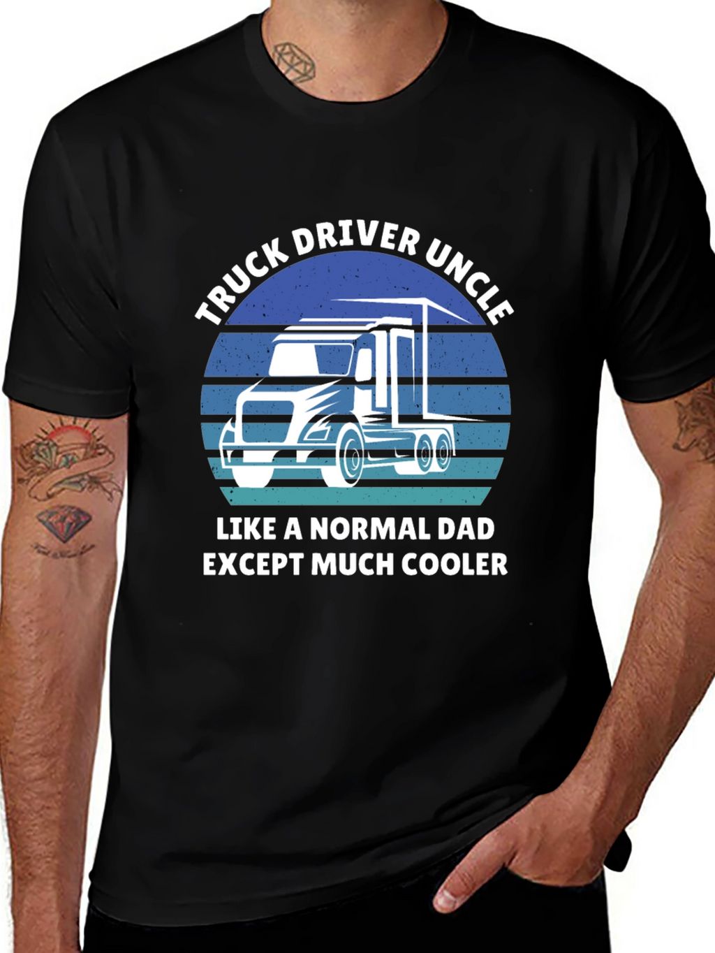 Truck Driver Uncle T-Shirt