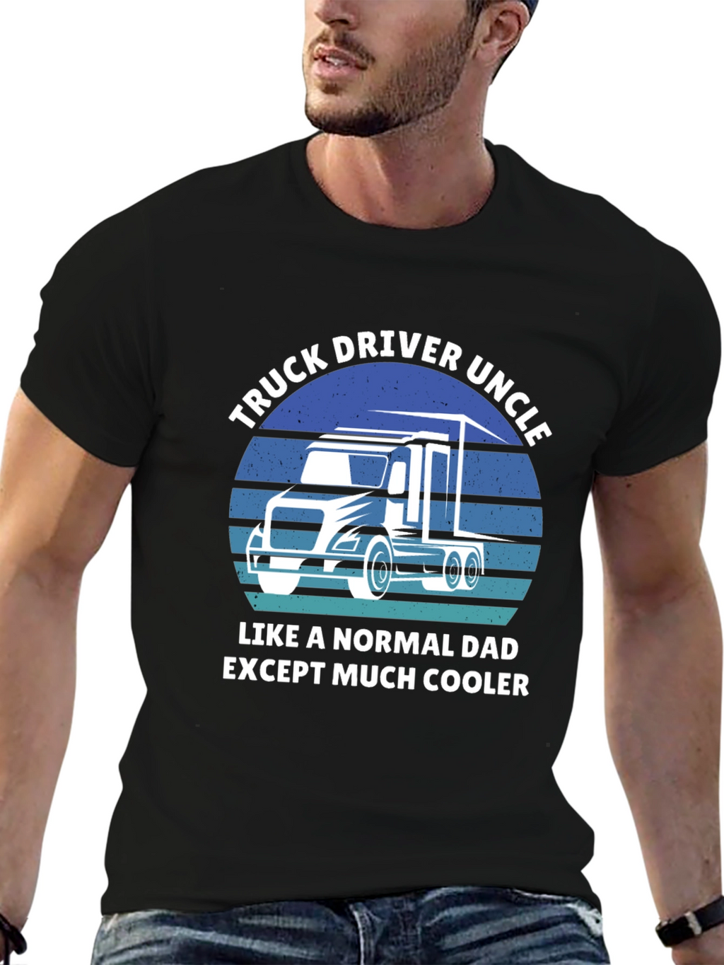Truck Driver Uncle T-Shirt