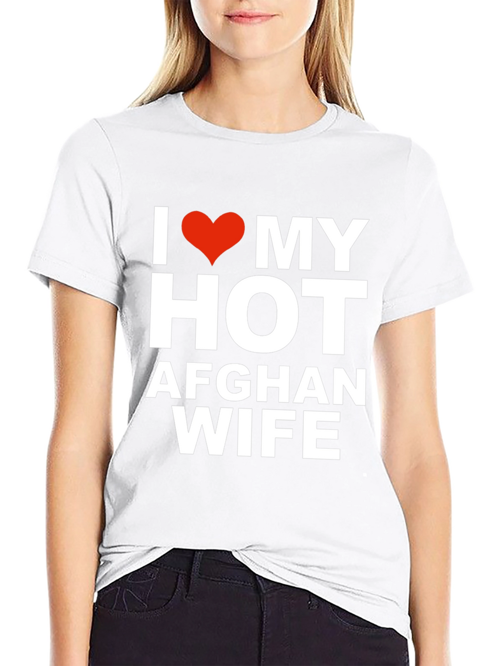 I Love My Hot Afghan Wife T-Shirt