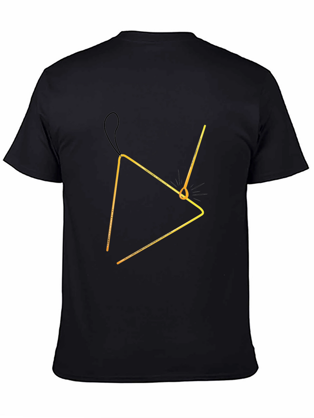 Triangle Music T-Shirt - Percussion Instrument Tee
