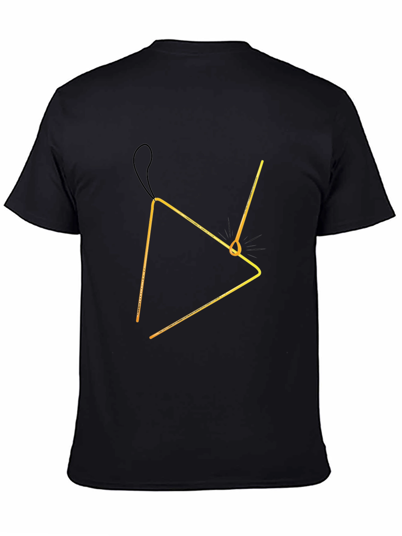 Triangle Music T-Shirt - Percussion Instrument Tee