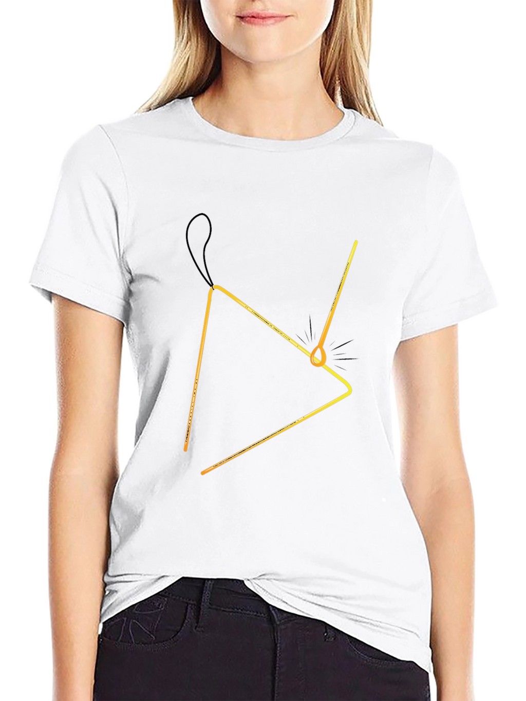 Triangle Music T-Shirt - Percussion Instrument Tee