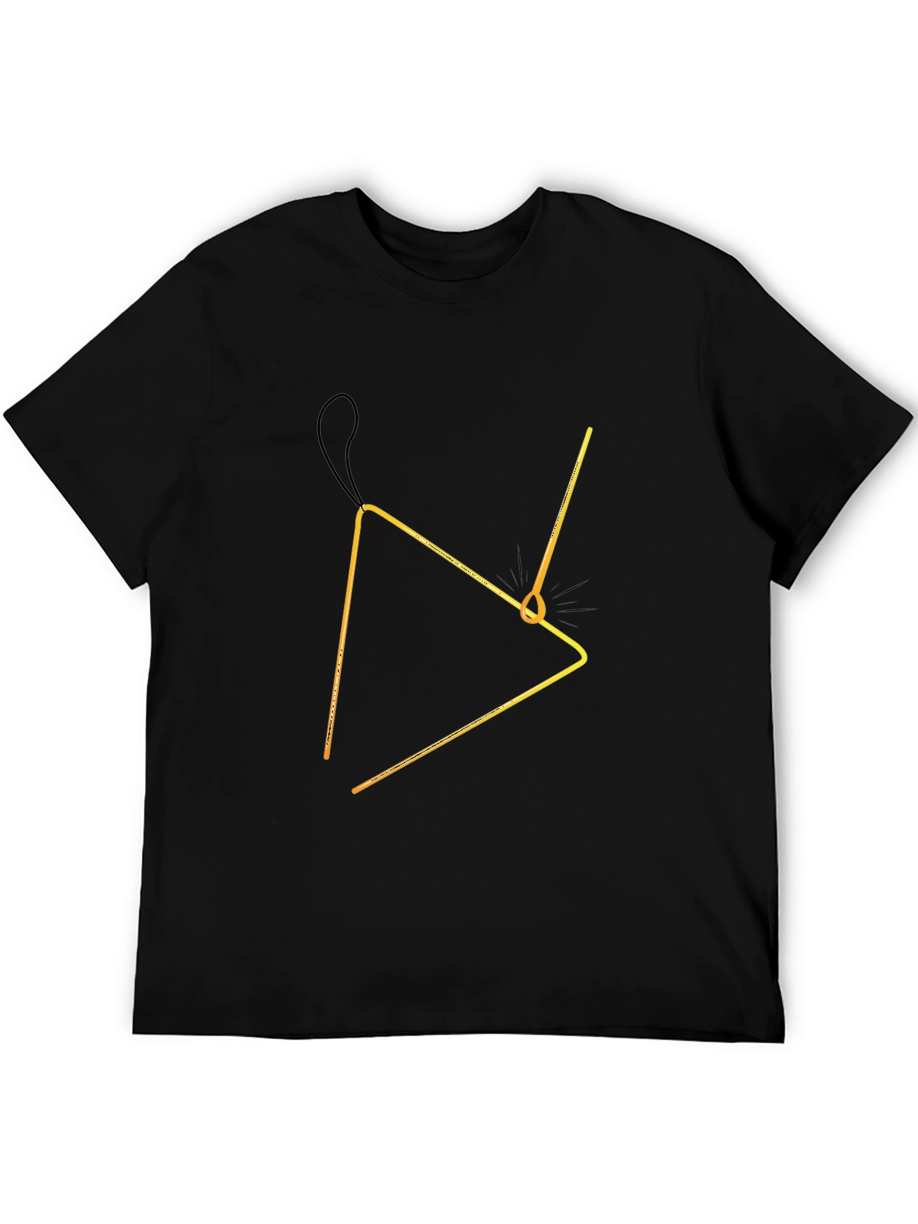 Triangle Music T-Shirt - Percussion Instrument Tee