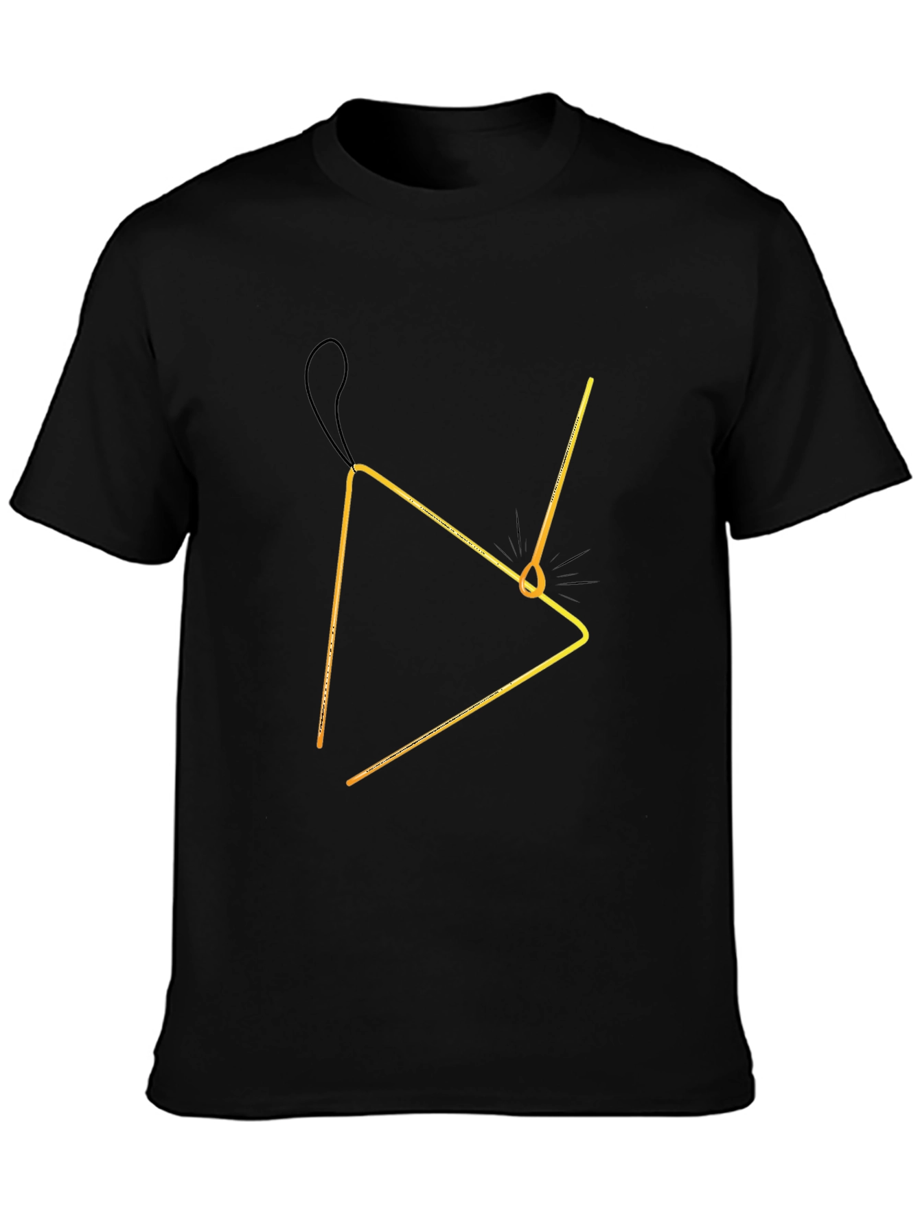 Triangle Music T-Shirt - Percussion Instrument Tee