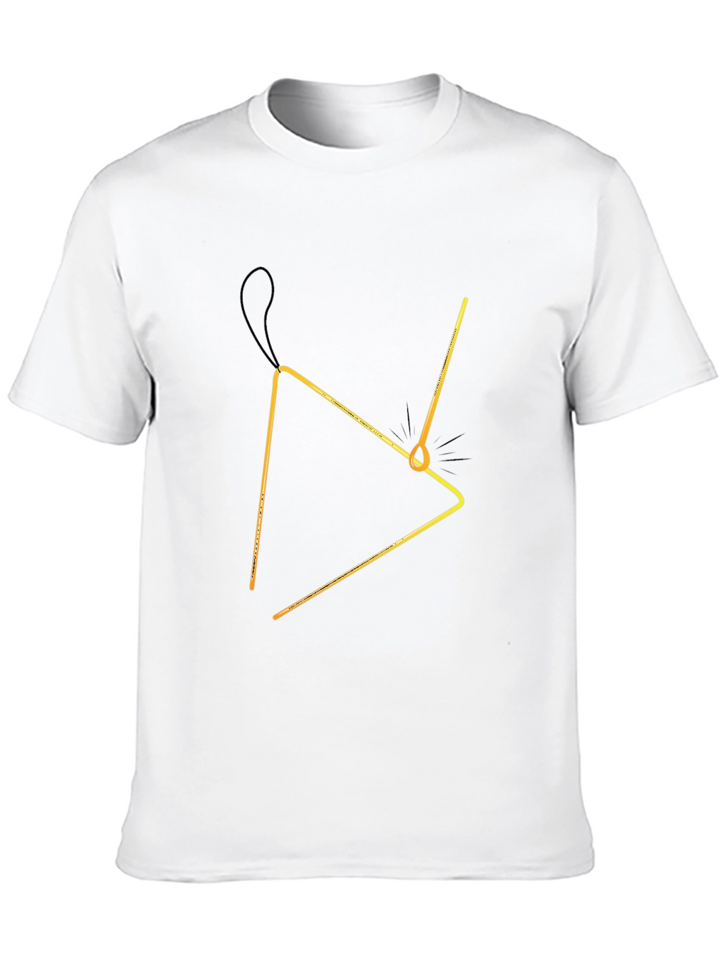 Triangle Music T-Shirt - Percussion Instrument Tee