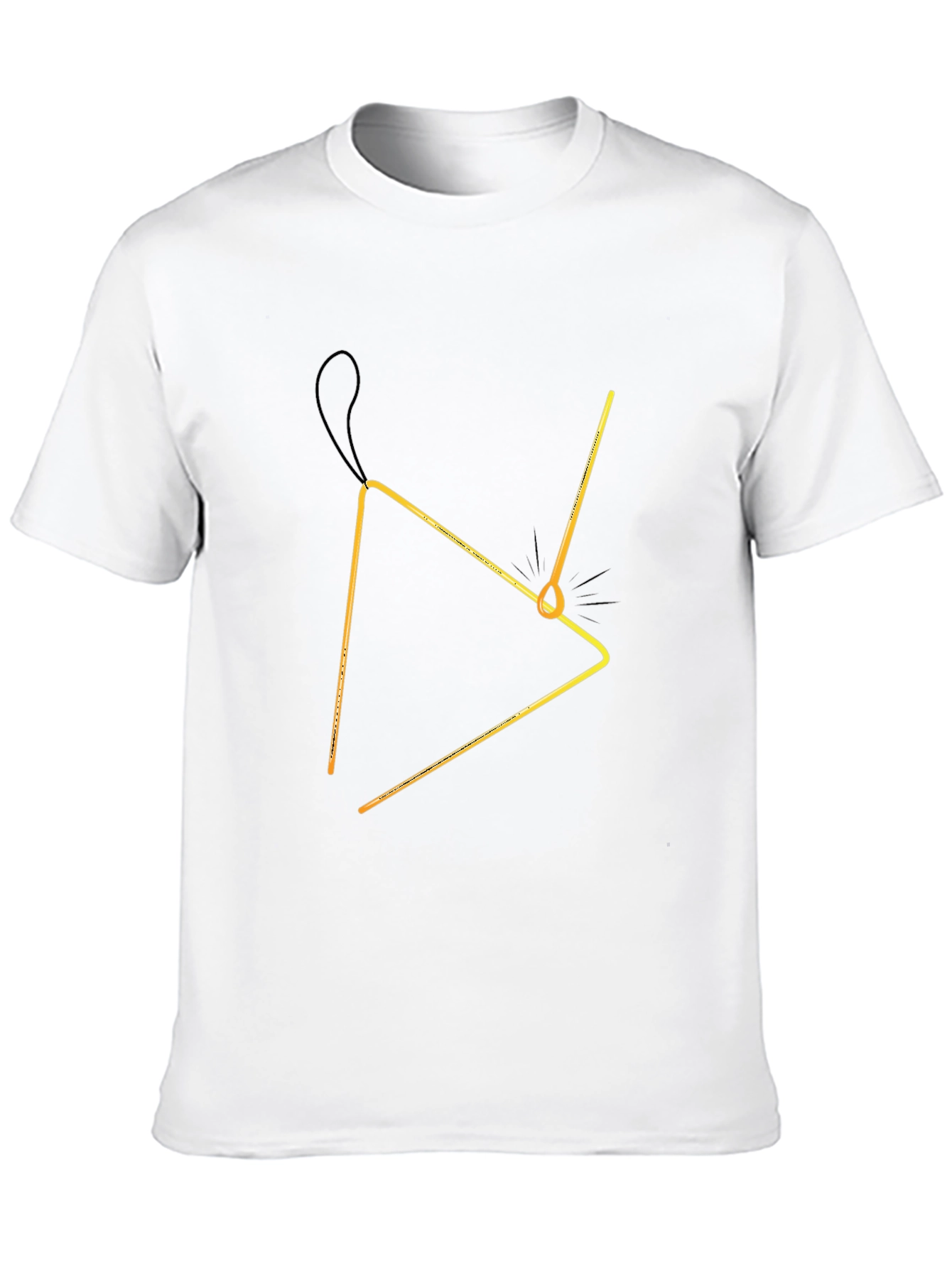 Triangle Music T-Shirt - Percussion Instrument Tee