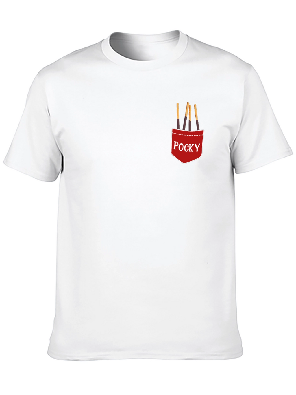Pocky Pocket T-Shirt - Casual Graphic Tee