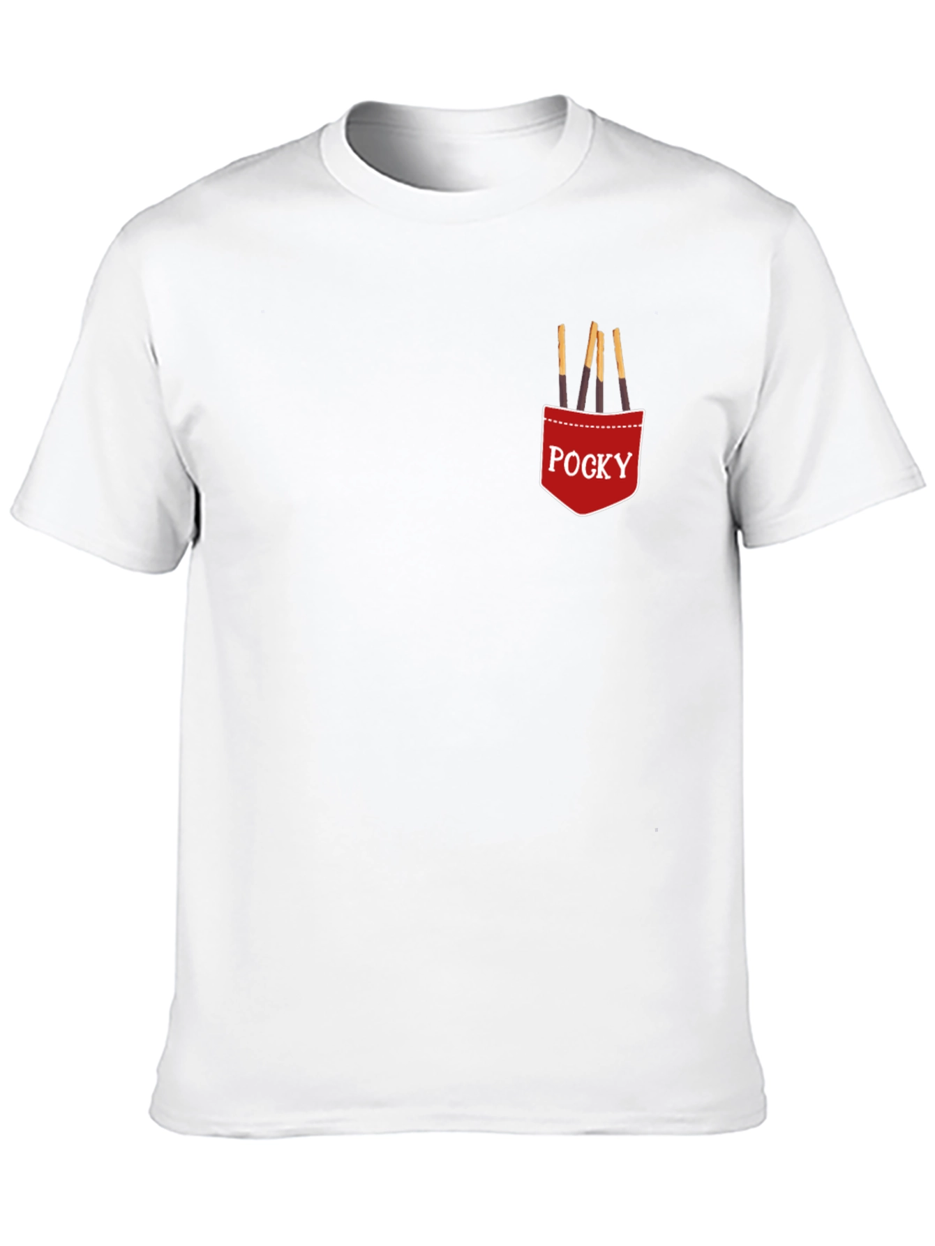 Pocky Pocket T-Shirt - Casual Graphic Tee