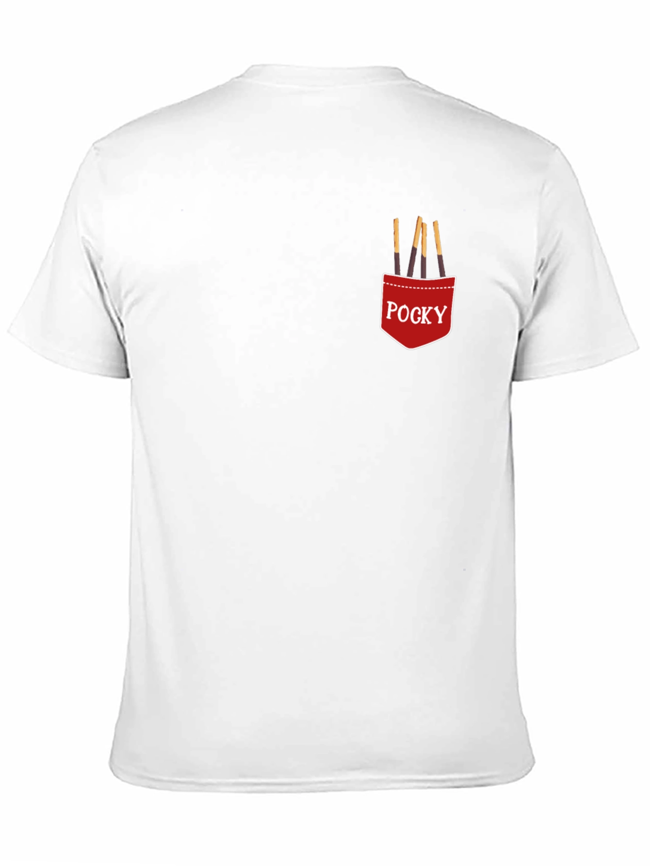 Pocky Pocket T-Shirt - Casual Graphic Tee