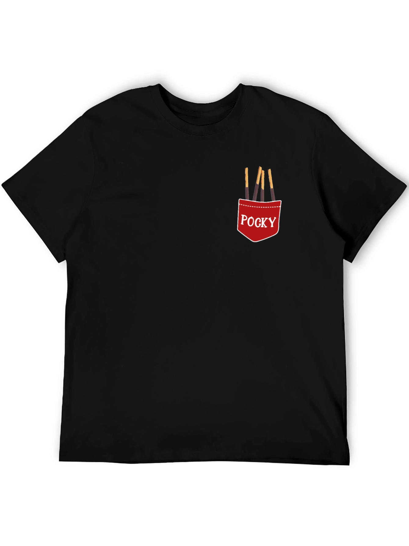 Pocky Pocket T-Shirt - Casual Graphic Tee