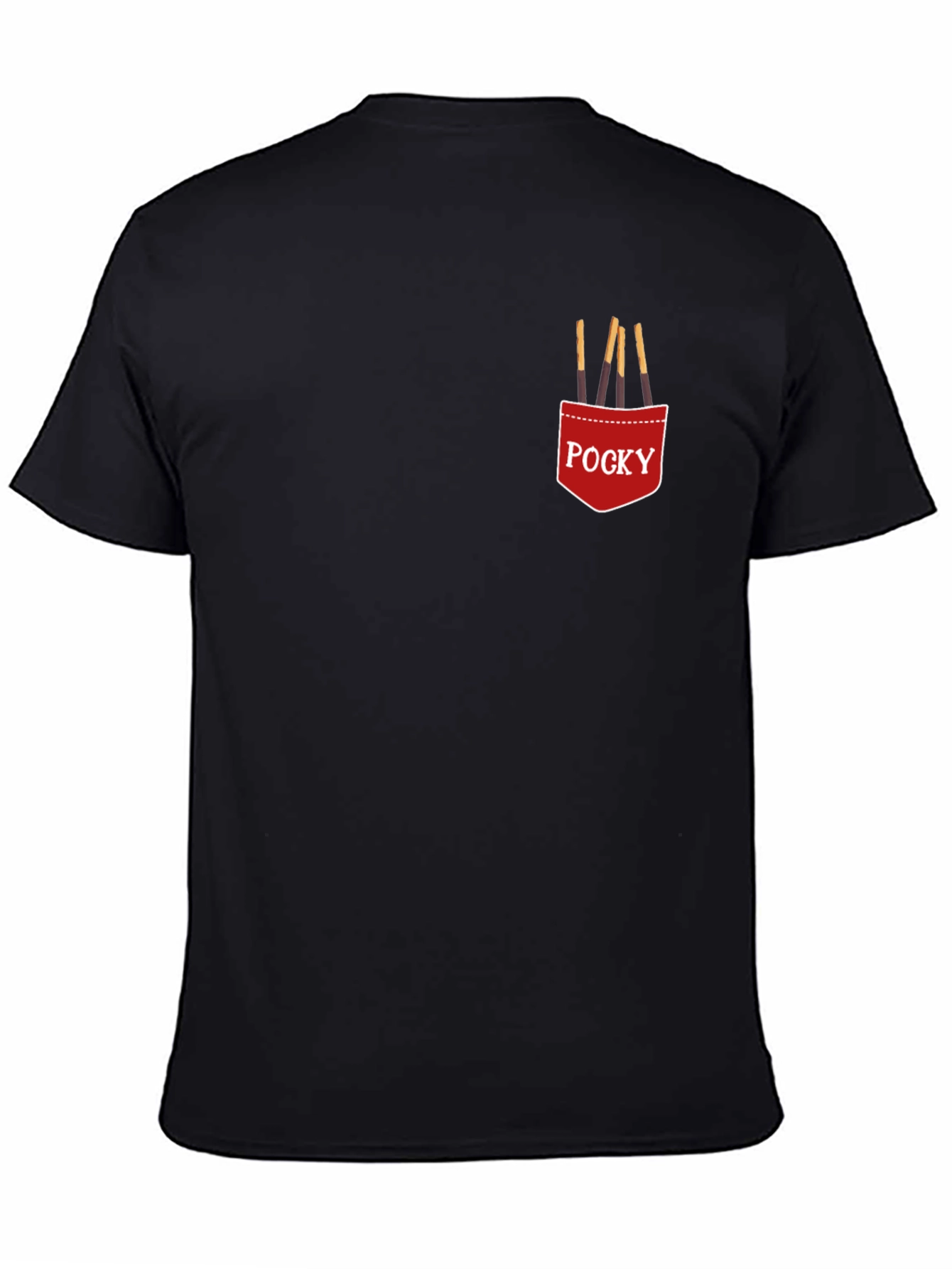 Pocky Pocket T-Shirt - Casual Graphic Tee