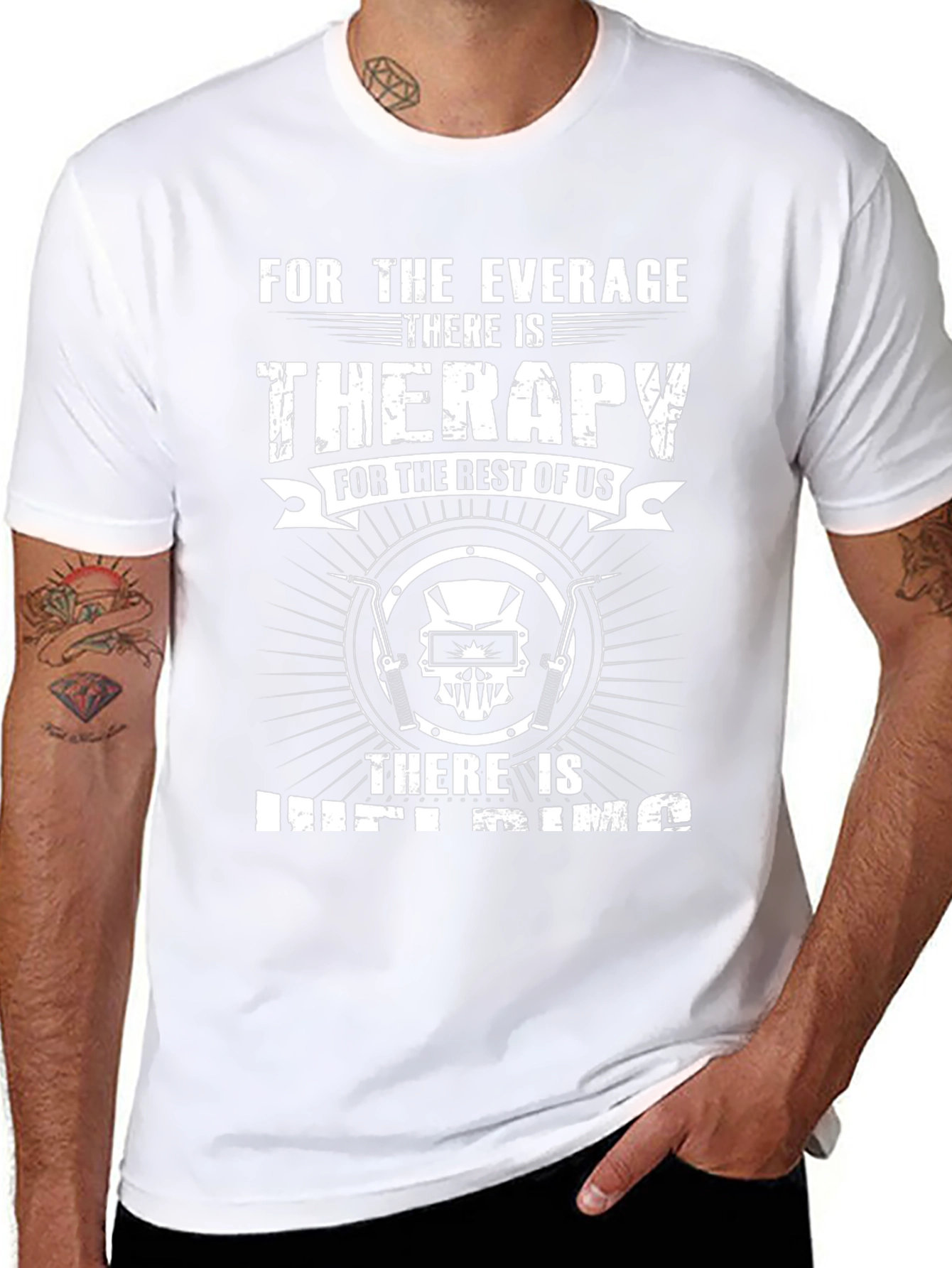 Welding Therapy T-Shirt - For the Average Welder