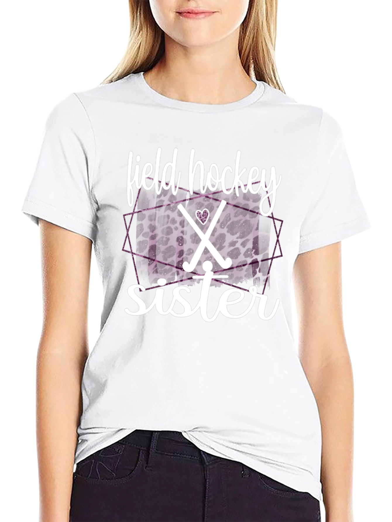 Field Hockey Sister Graphic T-Shirt