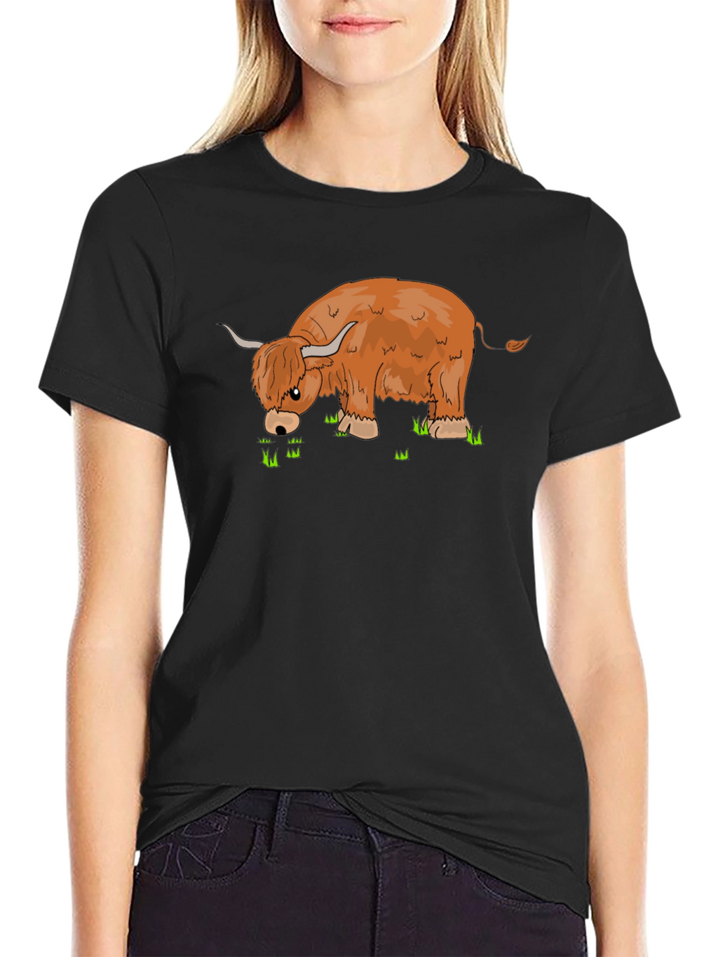 Highland Cow Graphic T-Shirt