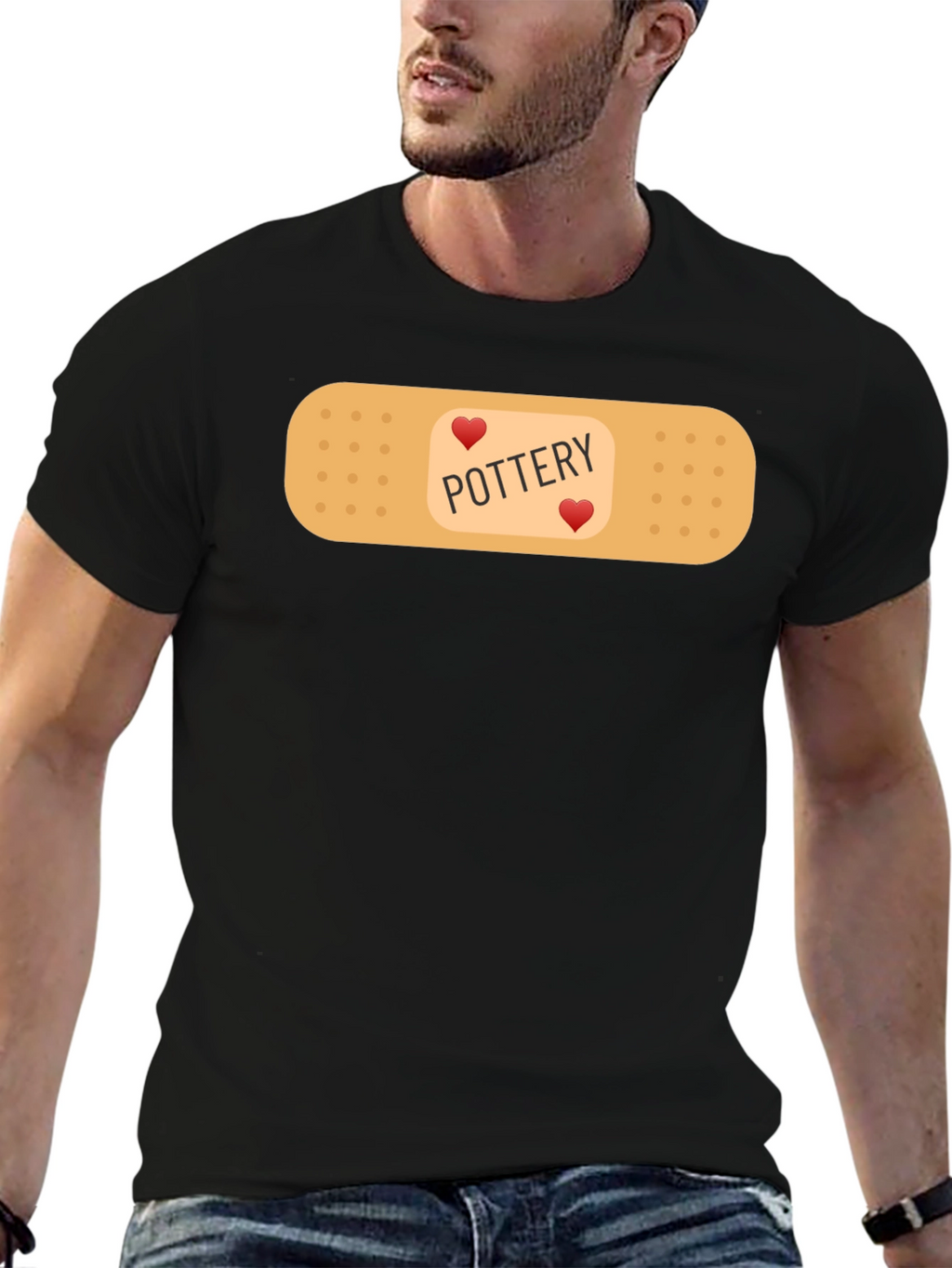 Pottery Love Bandage T-Shirt - Comfort & Style