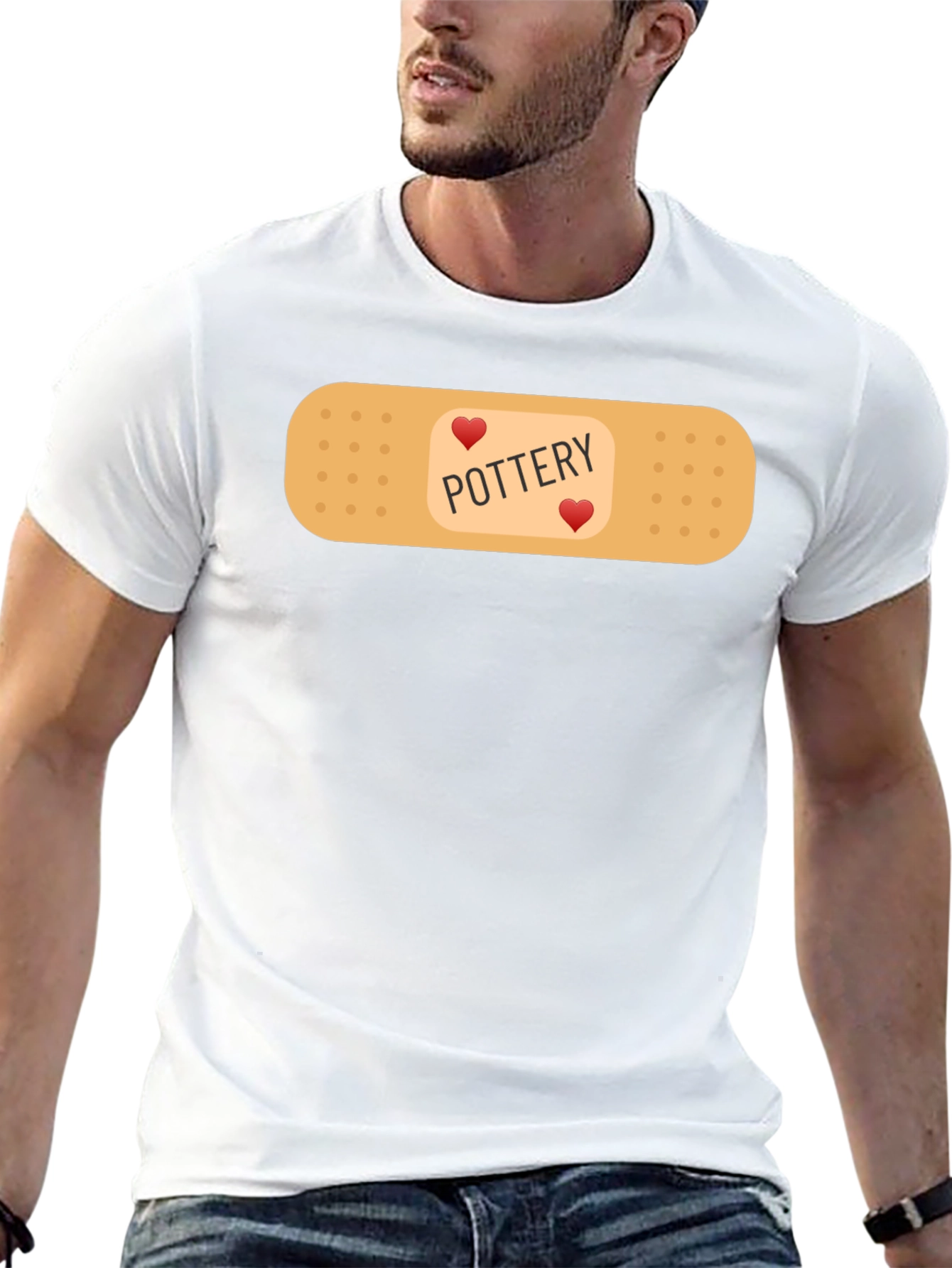 Pottery Love Bandage T-Shirt - Comfort & Style