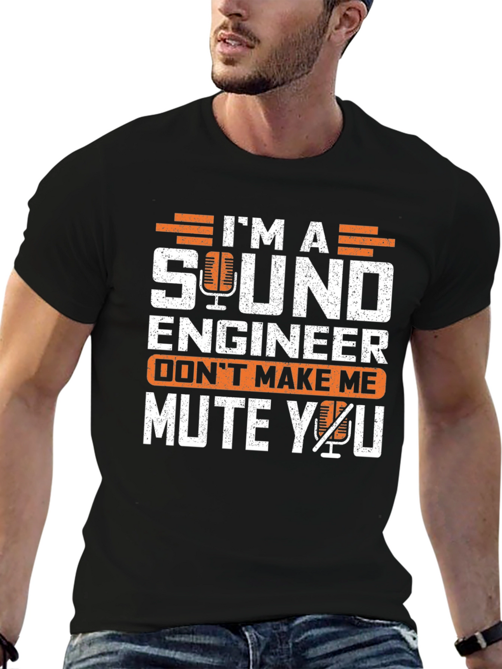 Sound Engineer T-Shirt: Ill Mute You!