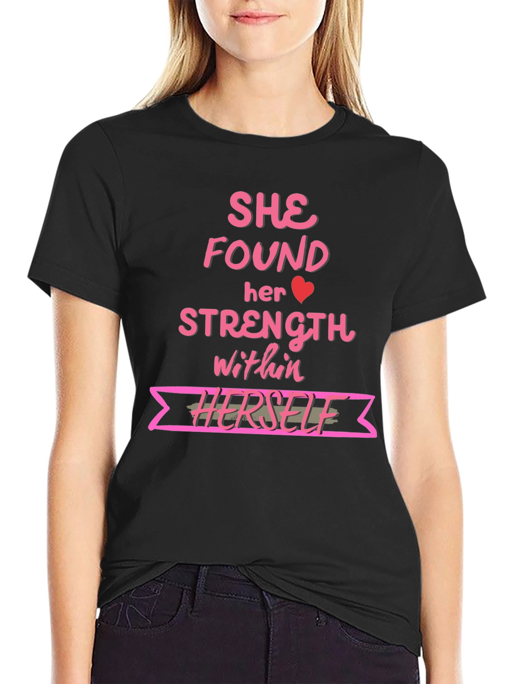 She Found Her Strength T-Shirt