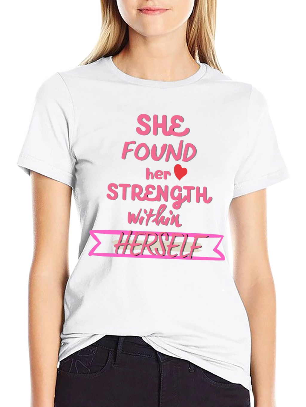 She Found Her Strength T-Shirt