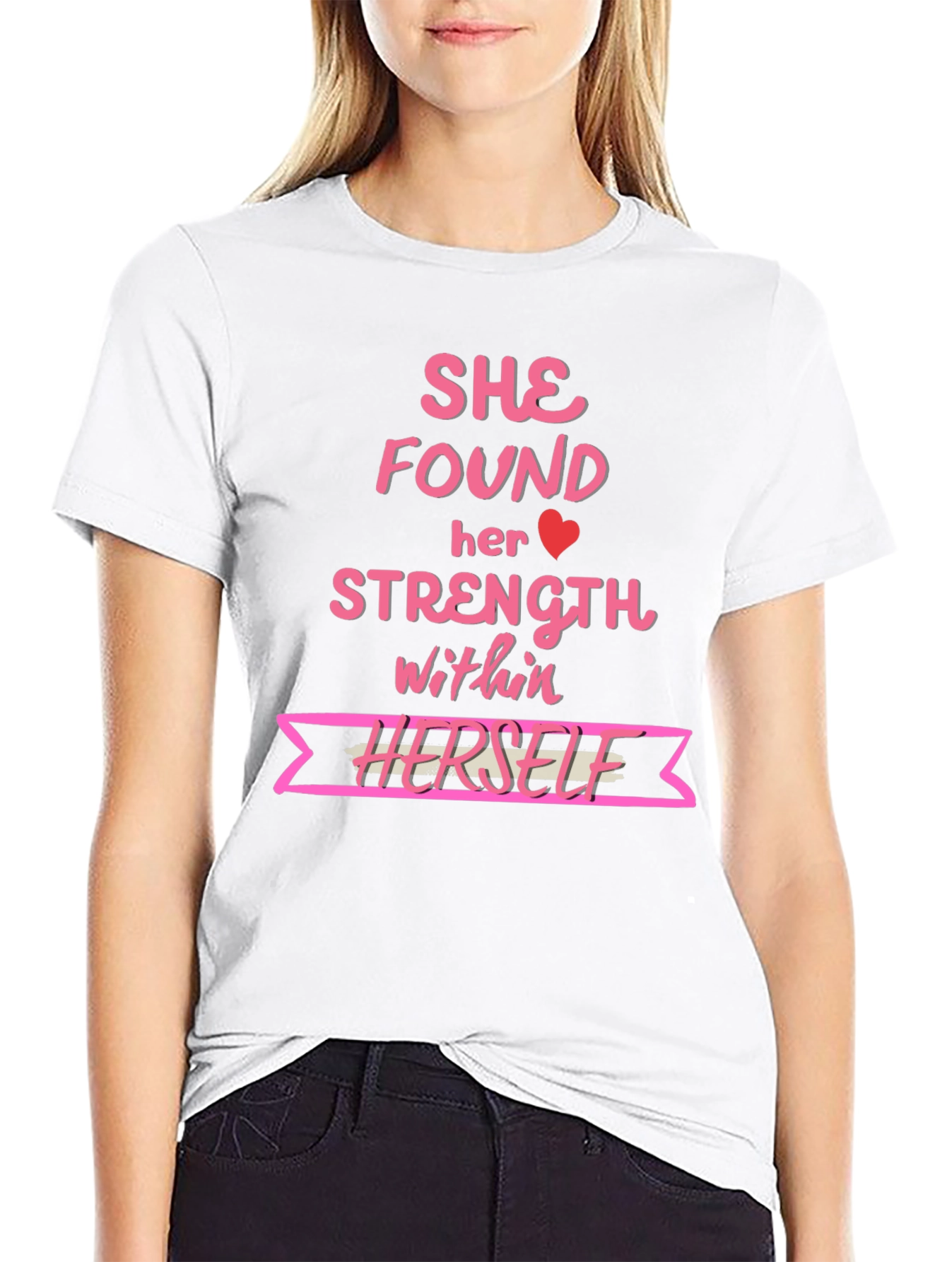 She Found Her Strength T-Shirt