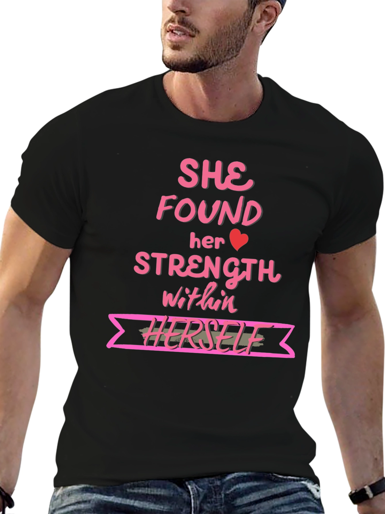 She Found Her Strength T-Shirt