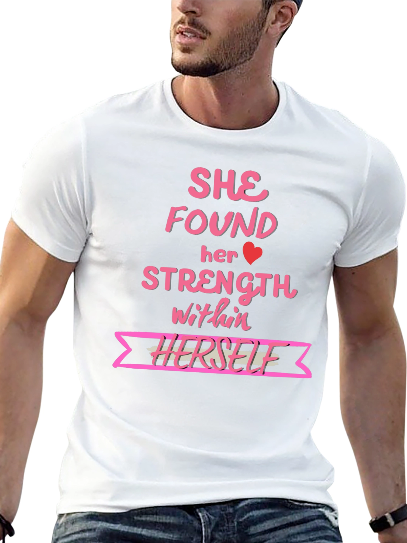 She Found Her Strength T-Shirt