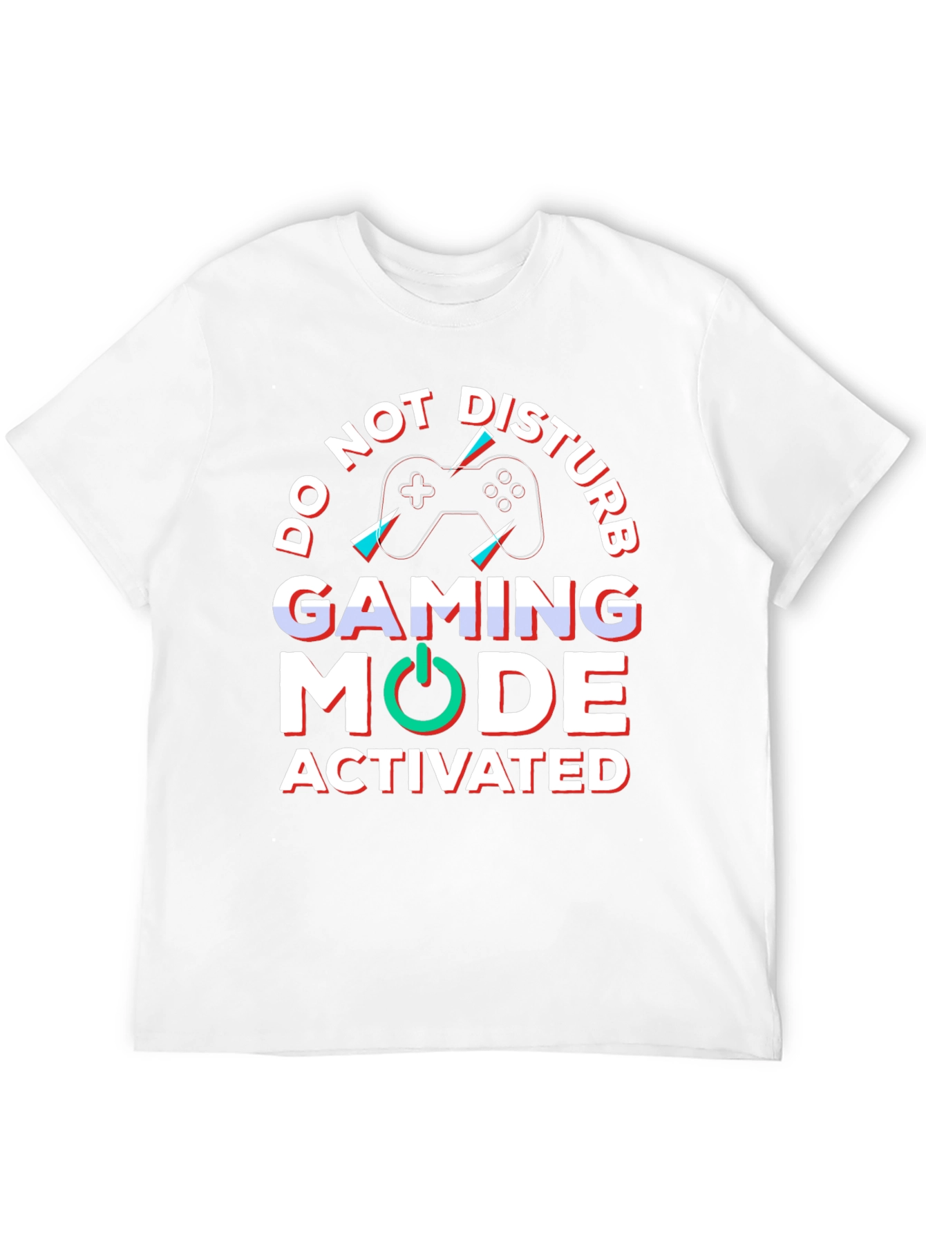Gaming Mode Activated Black T-Shirt