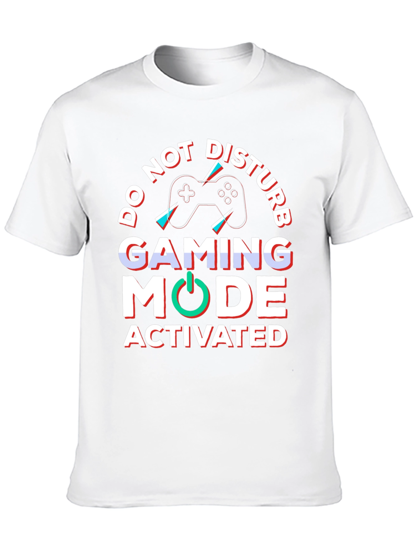Gaming Mode Activated Black T-Shirt