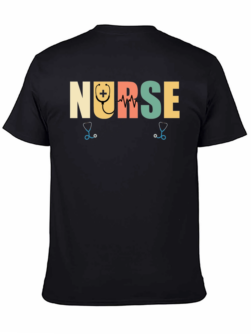 Retro Nurse T-Shirt - Medical Professional Tee