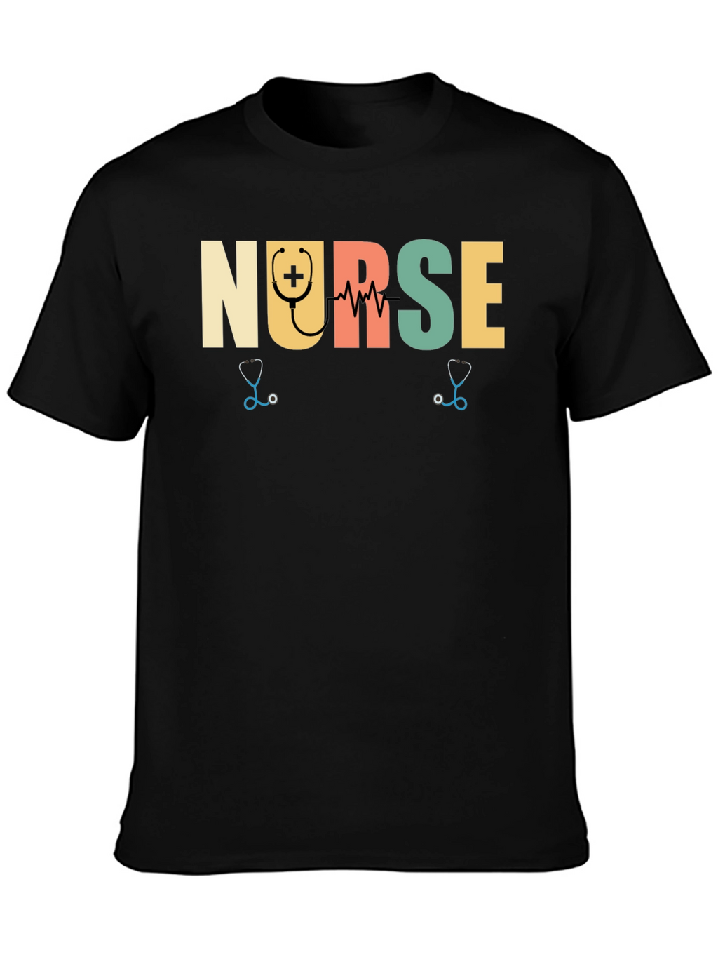 Retro Nurse T-Shirt - Medical Professional Tee
