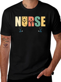Retro Nurse T-Shirt - Medical Professional Tee