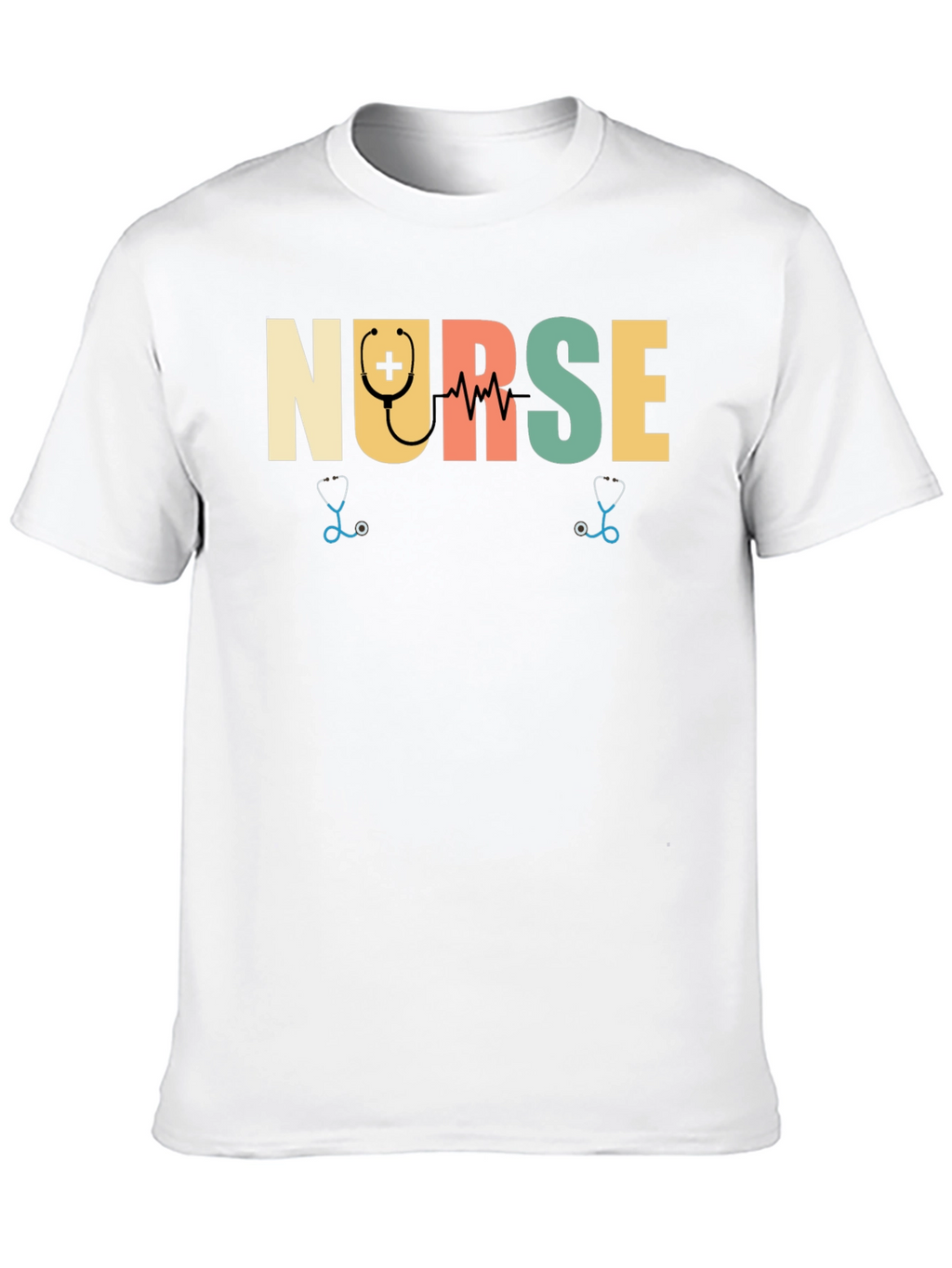 Retro Nurse T-Shirt - Medical Professional Tee