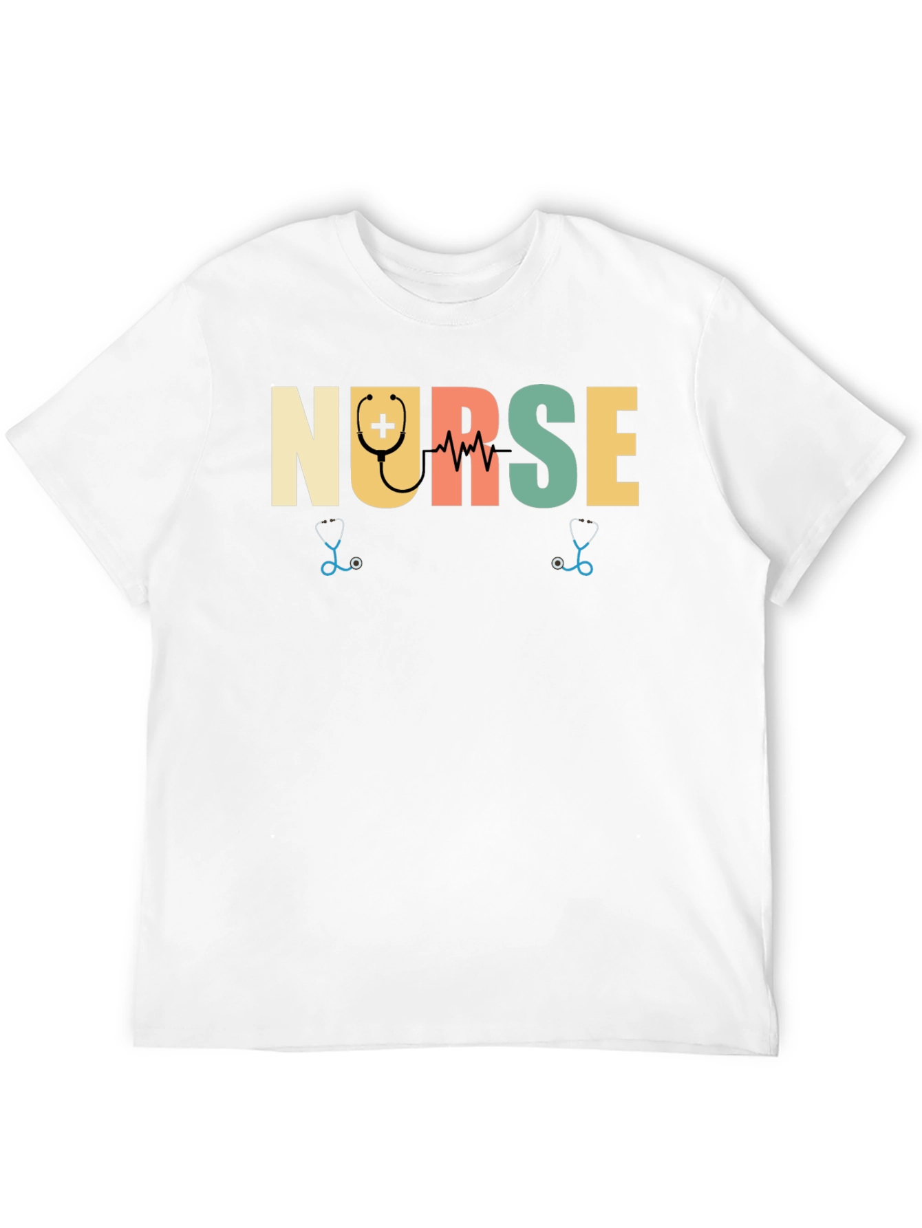Retro Nurse T-Shirt - Medical Professional Tee
