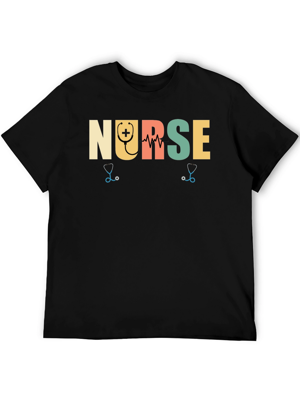 Retro Nurse T-Shirt - Medical Professional Tee