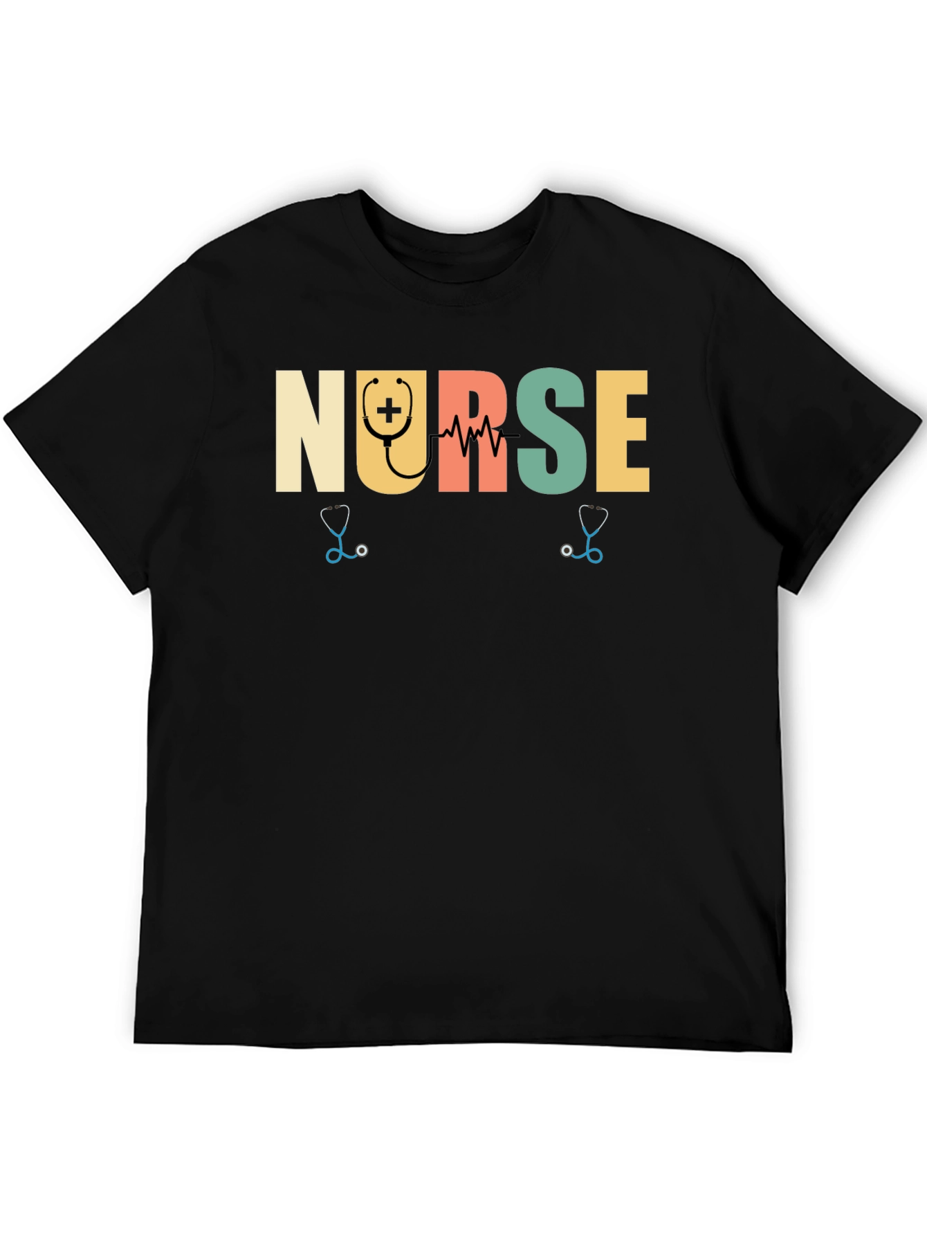 Retro Nurse T-Shirt - Medical Professional Tee