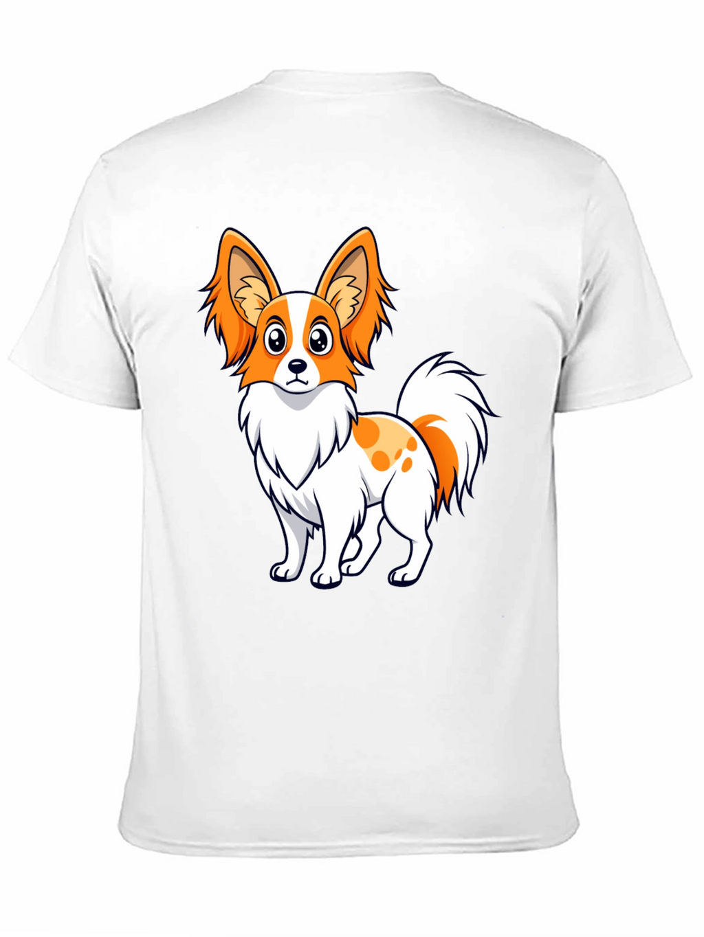Cute Dog Graphic Tee - Unisex Black T-Shirt