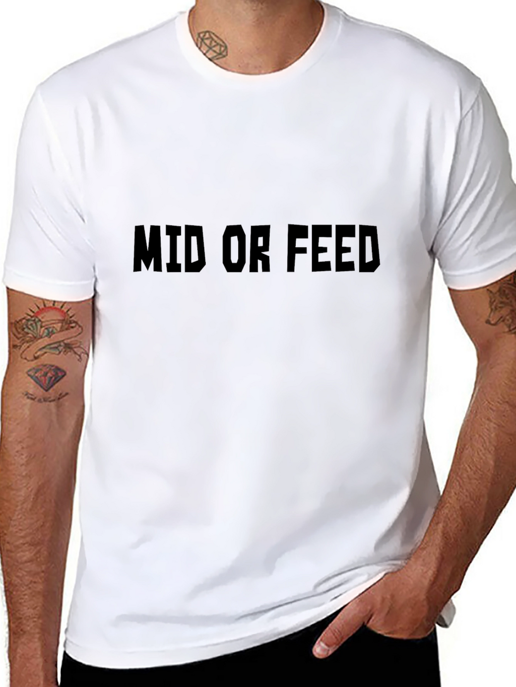 Mid or Feed T-Shirt - Gamer Tee