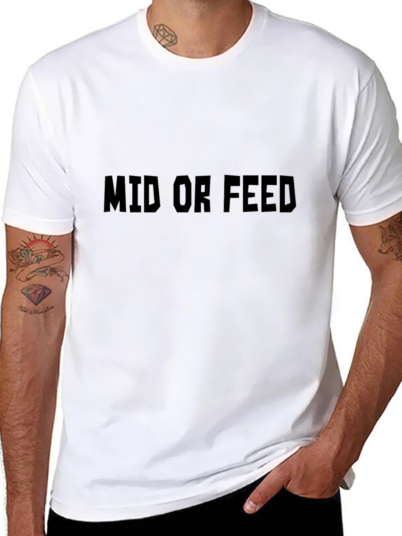 Mid or Feed T-Shirt - Gamer Tee