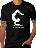 Thankful The End Is Near Yoga T-Shirt