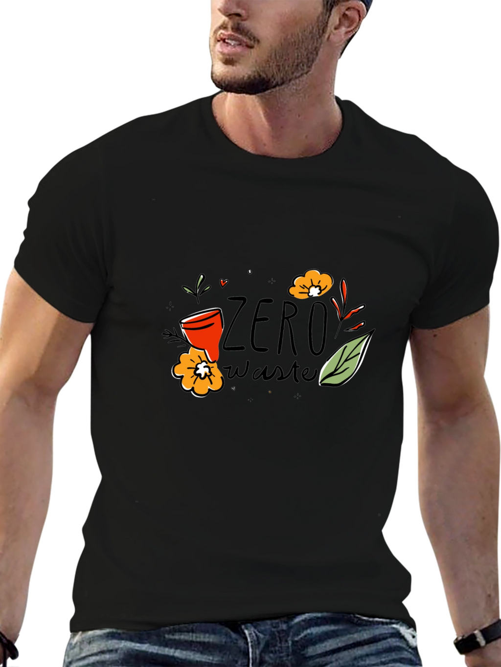 Eco-Friendly Zero Waste Graphic Tee