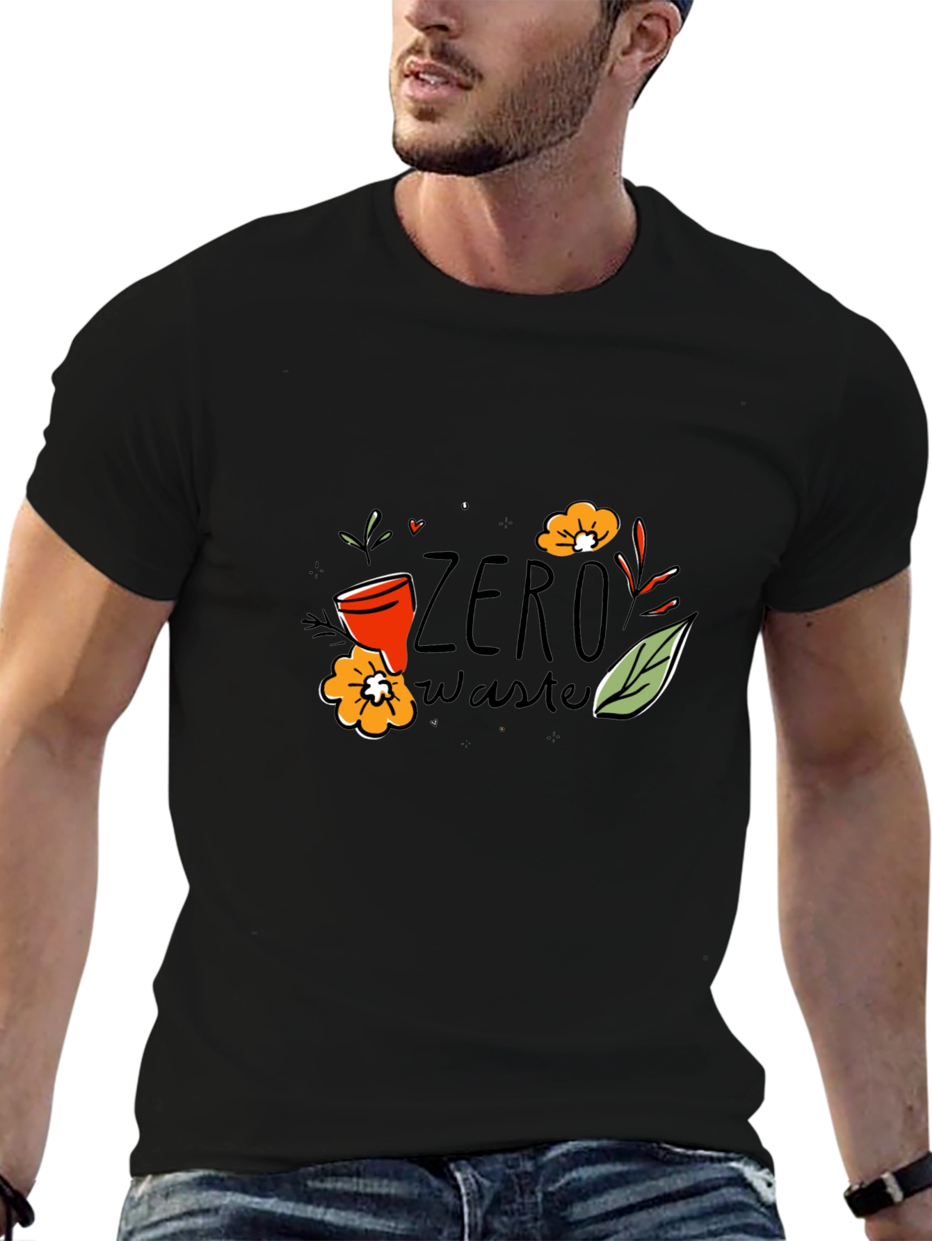 Eco-Friendly Zero Waste Graphic Tee