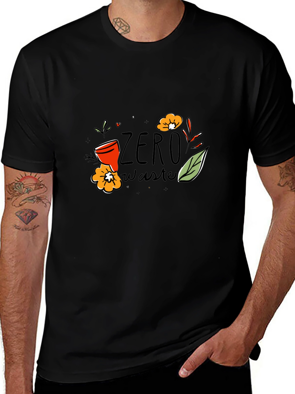 Eco-Friendly Zero Waste Graphic Tee