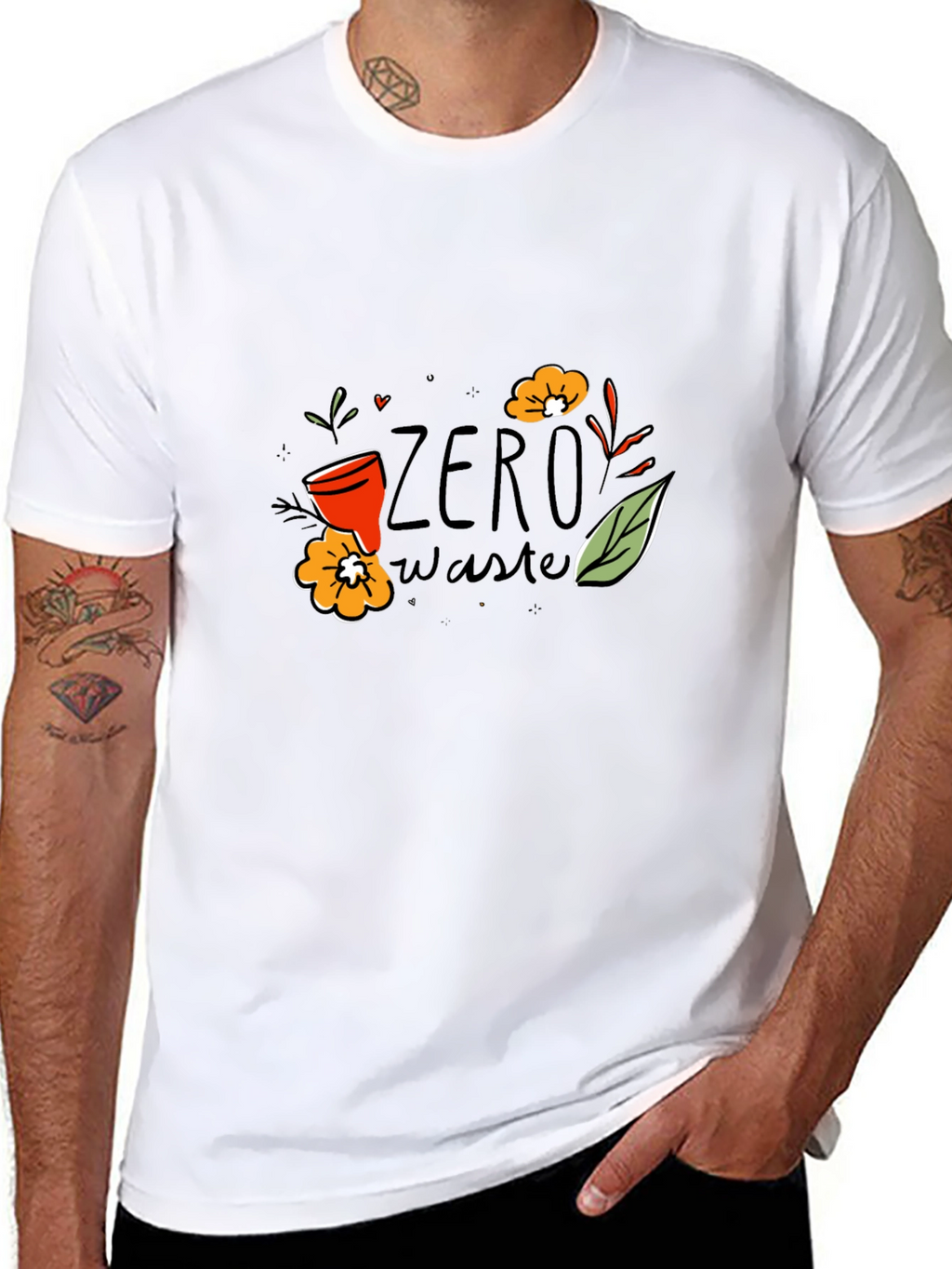 Eco-Friendly Zero Waste Graphic Tee