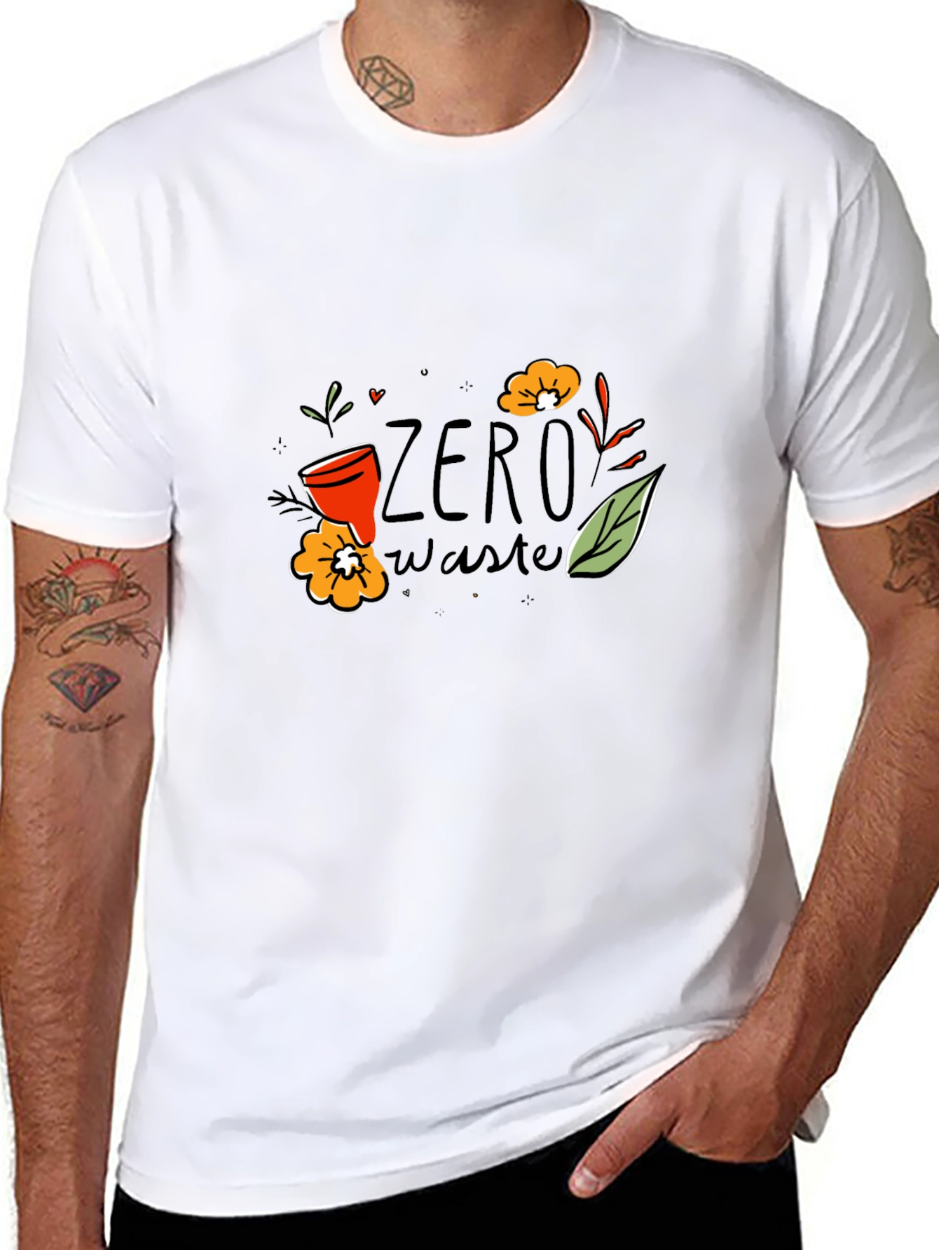 Eco-Friendly Zero Waste Graphic Tee