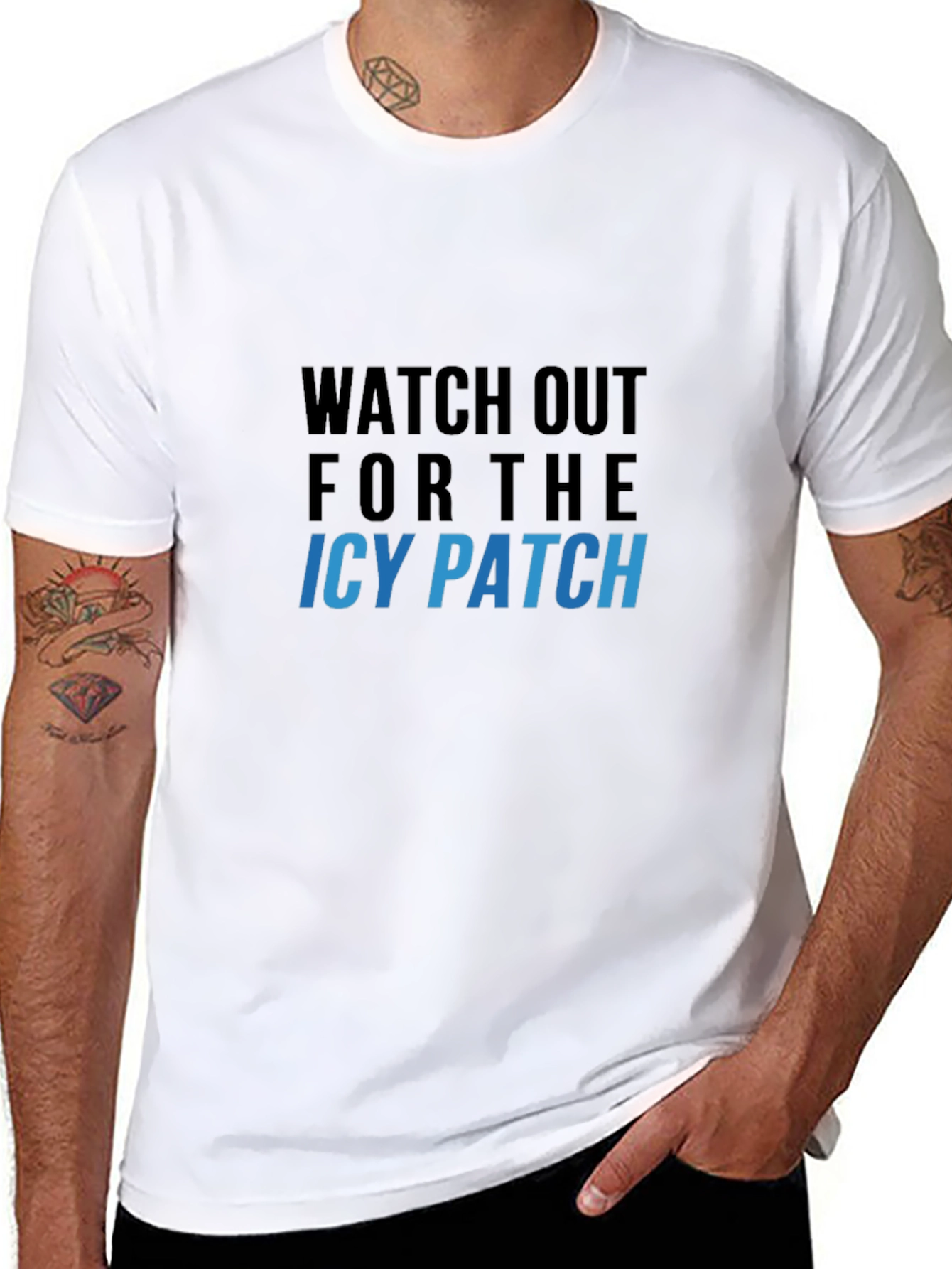 Watch Out For The Icy Patch Graphic Tee