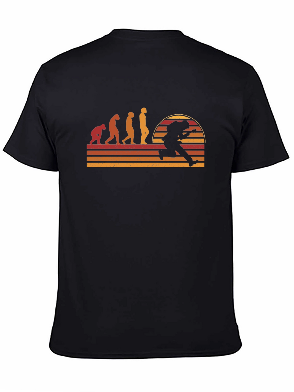 Evolution of Football T-Shirt - Retro Style