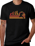 Evolution of Football T-Shirt - Retro Style
